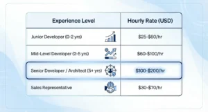 Salesforce developer hourly rate 